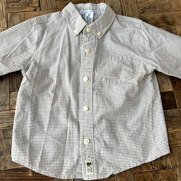 Janie and Jack Infant Boy Button Down Shirt - Picture 2 of 8